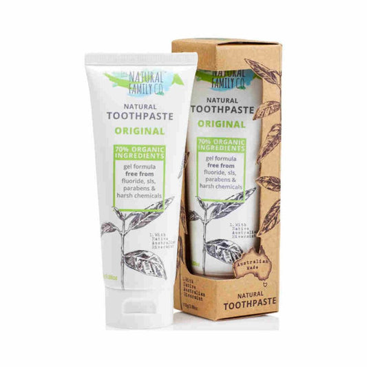 Natural Family Co Original Naturalna pasta do zębów bez fluoru 110 g